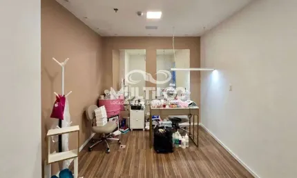 Sala comercial para aluguel, no bairro aparecida em santos
