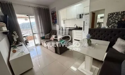 Apartamento à venda, 1 quarto no bairro canto do forte em praia grande