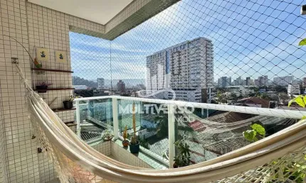 Apartamento à venda, 2 quartos no bairro Vila Mathias em Santos