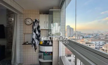 Apartamento à venda, 3 quartos no bairro Ponta da Praia em Santos