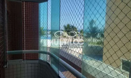 Apartamento vista mar no caiçara locação definitiva !