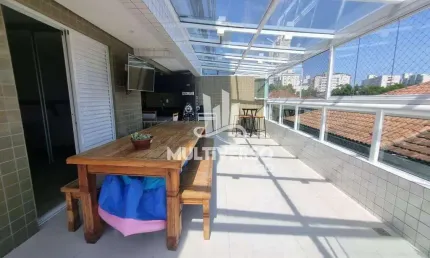 Apartamento garden enorme lazer completo no campo grande