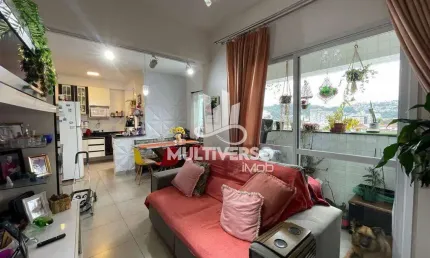 Apartamento à venda, 2 quartos no bairro campo grande em santos