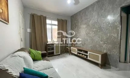 Apartamento para aluguel, 2 quartos no bairro aparecida em santos