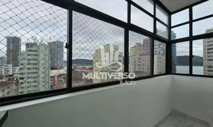 Apartamento à venda, 1 quarto no bairro ponta da praia em santos
