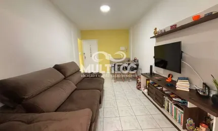 Apartamento para aluguel, 1 quarto no bairro ponta da praia em santos