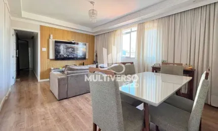 Apartamento incrível 2 suítes reformado no campo grande em santos