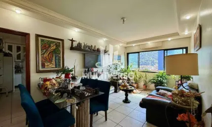 Apartamento excelente 2 dormitórios com lazer e garagem box fechada no campo grande em santos