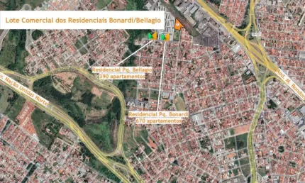 Lote comercial ao lado dos residênciais bonardi e bellaggio ! !