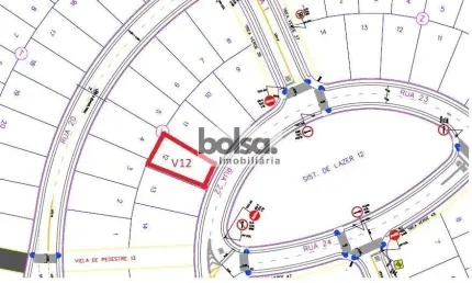 Terreno para venda com 454 m² em Alphaville, Bauru - SP