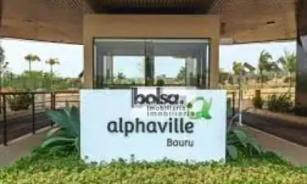 Terreno para venda com 495 m² em alphaville, bauru - sp