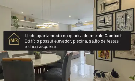 Lindo apartamento na quadra do mar de Jardim Camburi