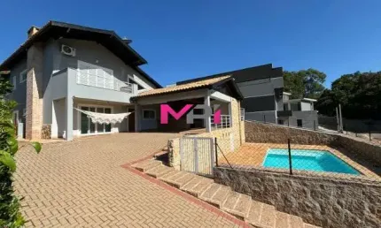 CASA COM PISCINA A VENDA NO RESIDENCIAL DOS LAGOS - JARDIM PRIMAVERA - ITUPEVA/SP. 336 METROS DE AC / 850 METROS DE AT.