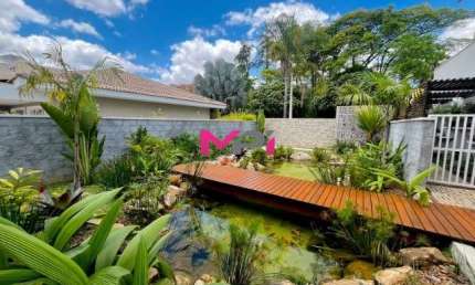 CASA TERREA COM 4 SUITES  A VENDA NO CONDOMÍNIO TERRAS DE SÃO CARLOS - JUNDIAÍ/SP.