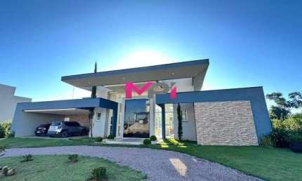 CASA A VENDA COM 04 DORMITÓRIOS NO CONDOMÍNIO COLINAS DE INHANDJARA - ITUPEVA/SP.