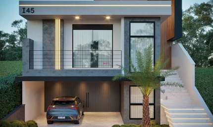 Casa a venda em construção Reserva Ermida Jundiai SP 3 suites Piscina
