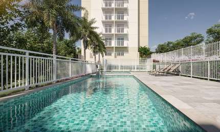 Apartamento 2 dormitórios na região de Interlagos em São Paulo,