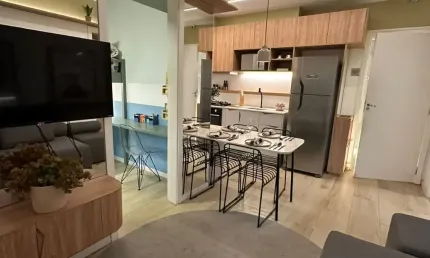O imóvel está localizado no bairro vila andrade possui 48 metros quadrados com 2 quartos