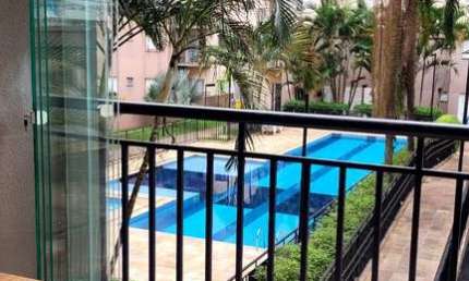 Apartamento no Condomínio Fatto Clube a 2 minutos a pé do Shopping