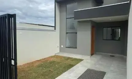 Excelente casa nova no jd. são paulo 1, acabamento superior - financia minha casa minha vida