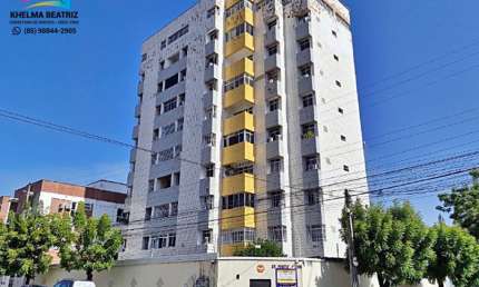 Vendo apartamento com 3 quartos, ampla sala, varanda, elevador, Aldeota