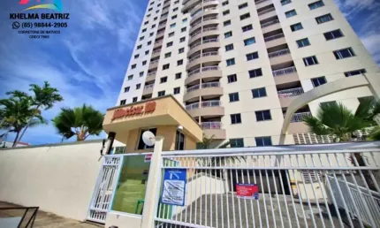 Vendo apartamento novo, lazer com piscina, 2 vagas, andar mediano, Ed. Júlio César 110, Damas