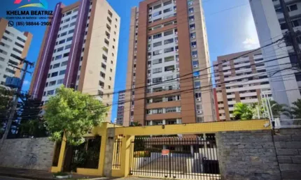 Vendo apartamento nascente, andar alto, 3 suítes, 126m² , Aldeota, viz. ao Colégio Santa Cecília