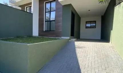 Casa para venda em são josé dos pinhais, boneca do iguaçu, 3 dormitórios, 1 suíte, 1 banheiro, 2 vagas