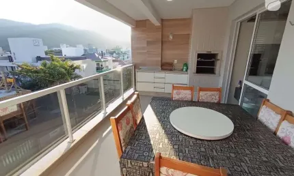 Apartamento com 2 quartos à venda na av. gov. irineu bornhausen, 1104, praia de palmas, governador celso ramos por r$ 1.380.000