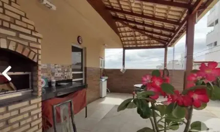 Cobertura com 2 quartos à venda no cabral, contagem  por r$ 490.000