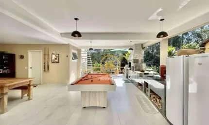 Casa com 5 quartos à venda, 400 m² por R$ 2.580.000 - Nova Higienópolis - Jandira/SP