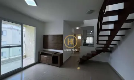 Cobertura com 3 dormitórios para alugar, 108 m² por r$ 3.200,00/mês - granja viana – terrazzo vianna - cotia/sp