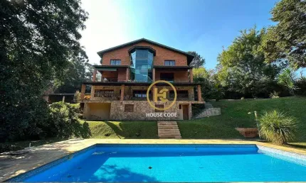 Casa com 4 dormitórios à venda, 670 m² por r$ 2.300.000,00 - chácaras do peroba - jandira/sp