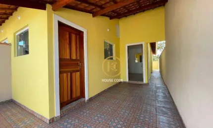 Casa à venda, 68 m² por r$ 220.000,00 - jardim somar - peruíbe/sp
