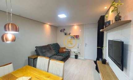 Apartamento com 02 dormitórios à venda, 48 m² por R$ 220.000 - Conquista Cotia