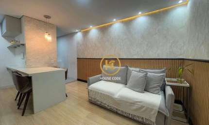 Apartamento com 02 dormitórios, todo planejado à venda, 48 m² por R$ 245.000 - Conquista Cotia