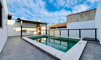 Casa, 170 m² - venda por R$ 1.000.000,00 ou aluguel por R$ 4.800,00/mês - Balneário Florida - Peruíbe/SP