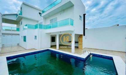 Casa com 3 dormitórios, 260 m² - venda por R$ 1.300.000,00 ou aluguel por R$ 5.400,00/mês - Balneário Josedy - Peruíbe/SP