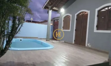 Casa à venda, 117 m² por r$ 530.000,00 - parque balneario oasis - peruíbe/sp