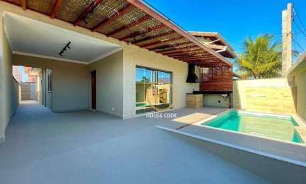 Casa à venda, 145 m² por R$ 900.000,00 - Parque Balneario Oasis - Peruíbe/SP