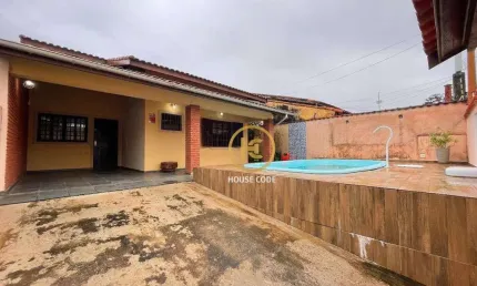 Casa com 2 dormitórios, 118 m² - venda por R$ 450.000,00 ou aluguel por R$ 2.400,00/mês - Estância Balneária Belmira Novaes - Peruíbe/SP