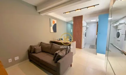 Apartamento mobiliado 2 quartos (1 suíte) – pronto para morar e porteira fechada no parque das nações, santo andré
