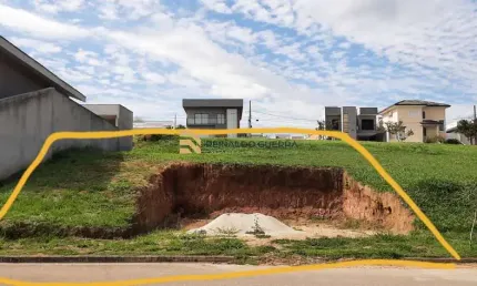 Terreno com projeto aprovado no condomínio terras do vale - caçapava