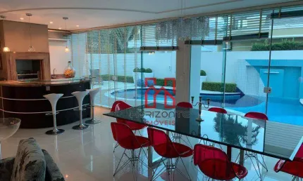 Casa com 4 dormitórios à venda, 469 m² por r$ 7.500.000,00 - jurerê internacional - florianópolis/sc