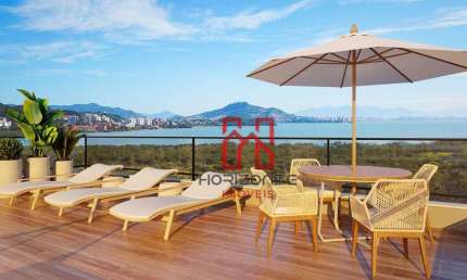 Apartamento com 2 dormitórios à venda, 110 m² por R$ 987.109,75 - Cacupé - Florianópolis/SC