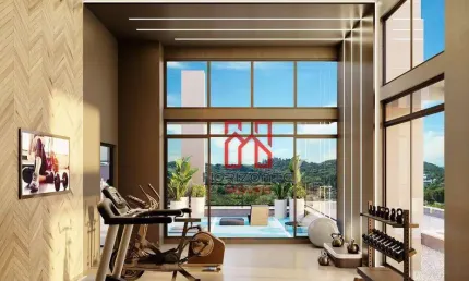 Apartamento com 2 dormitórios à venda, 110 m² por R$ 1.094.584,92 - Cacupé - Florianópolis/SC