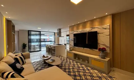 Apartamento com 3 dormitórios à venda, 145 m² por r$ 5.000.000,00 - jurerê - florianópolis/sc