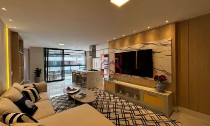 Apartamento com 3 dormitórios à venda, 145 m² por r$ 5.000.000,00 - jurerê - florianópolis/sc