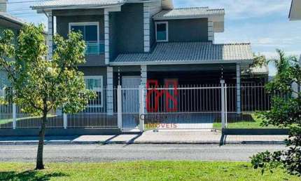 Casa com 4 dormitórios para alugar, 212 m² por R$ 8.939,17/ano - Ingleses do Rio Vermelho - Florianópolis/SC