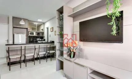 Apartamento com 2 dormitórios para alugar, 70 m² por R$ 6.708,33/mês - Jurerê Internacional - Florianópolis/SC